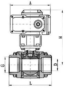 Q911F電動(dòng)不銹鋼絲扣球閥(圖1)